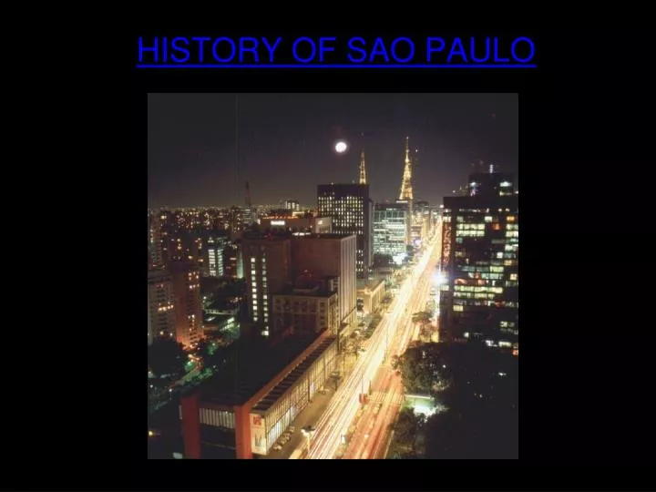 history of sao paulo n.
