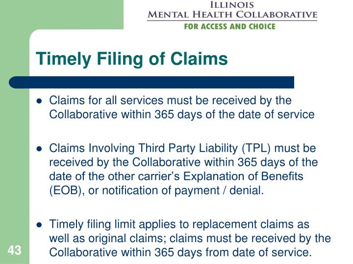 anthem timely filing limit for corrected claims