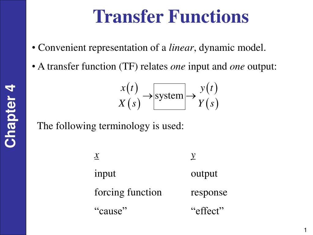 task transfer function