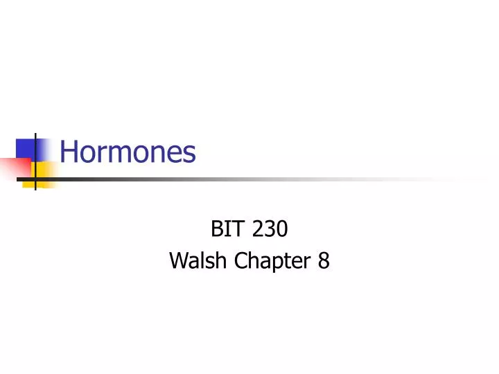 hormones n.