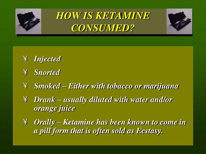 SEARCH AND BUY THIS PRODUCT PPT - KETAMINE (Select Slide Show on the PowerPoint