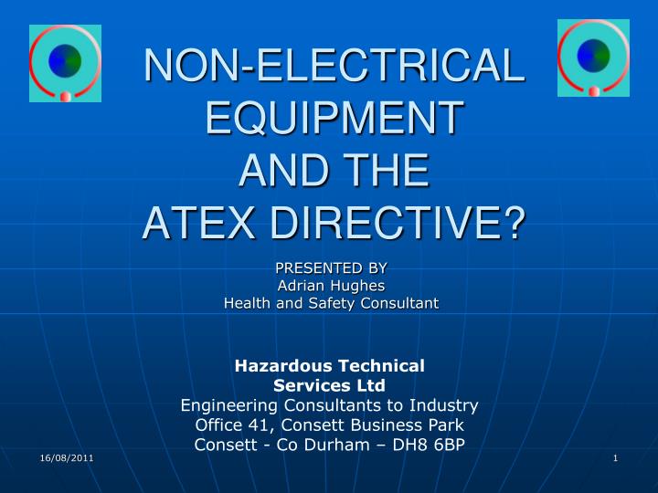 non electrical equipment and the atex directive n.