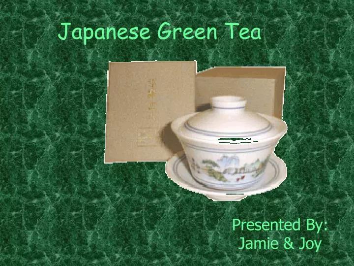 japanese green tea n.