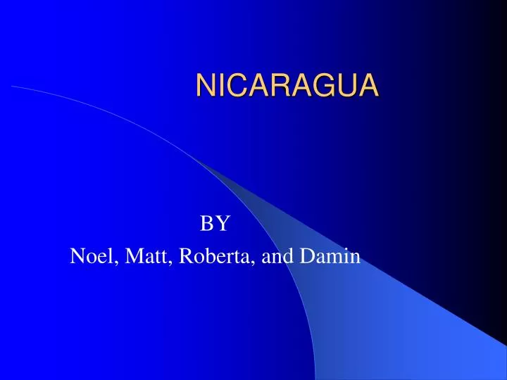 nicaragua n.