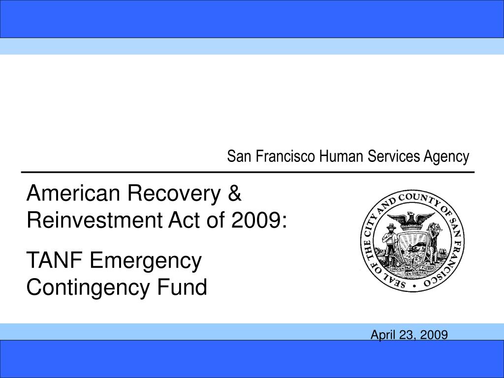 PPT San Francisco Human Services Agency PowerPoint Presentation, free