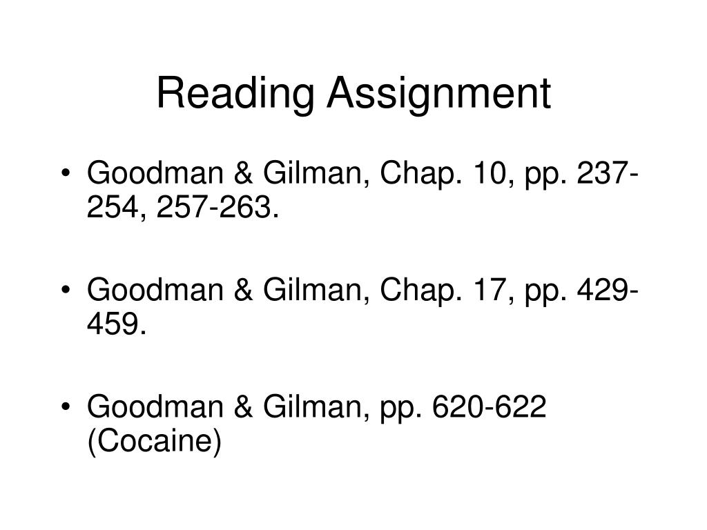 what is the meaning reading assignment