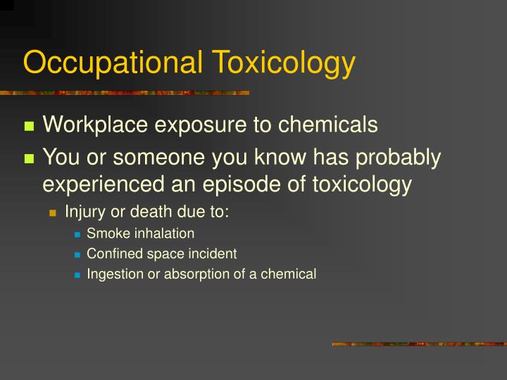 PPT Introduction to Industrial Hygiene PowerPoint Presentation ID