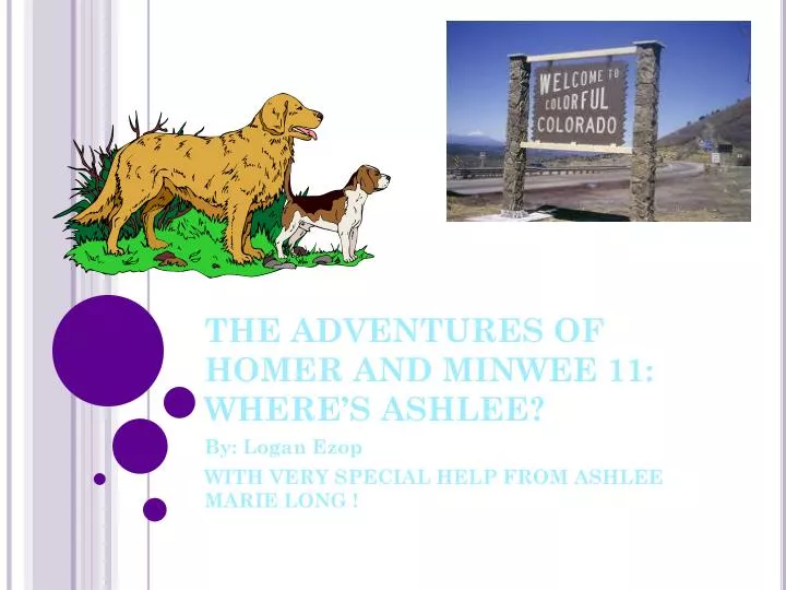 the adventures of homer and minwee 11 where s ashlee n.