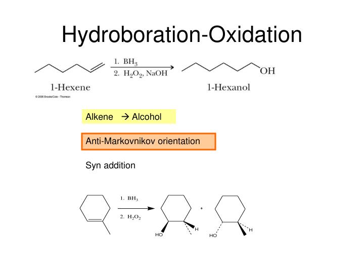 Hydroboration Oxidation On Ring Hydroboration Oxidation On Ring