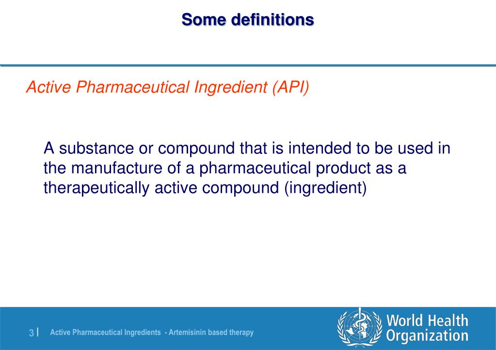 PPT Active pharmaceutical ingredients PowerPoint Presentation, free