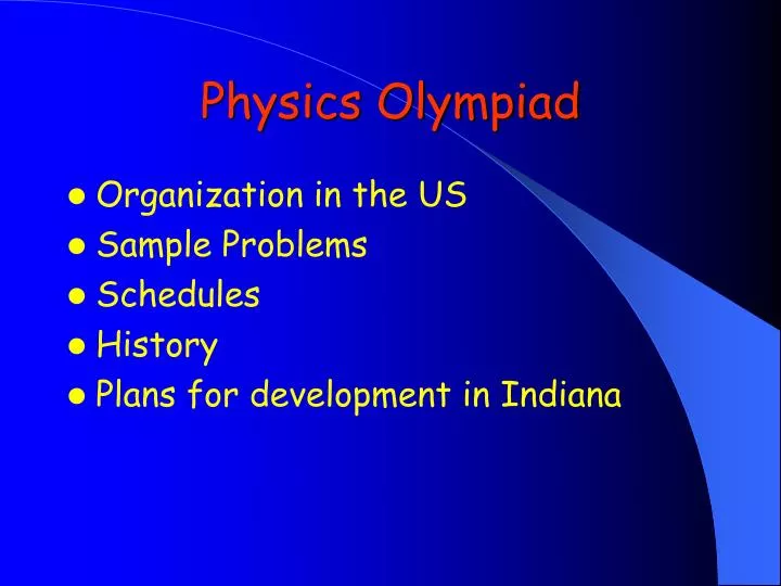 physics olympiad n.