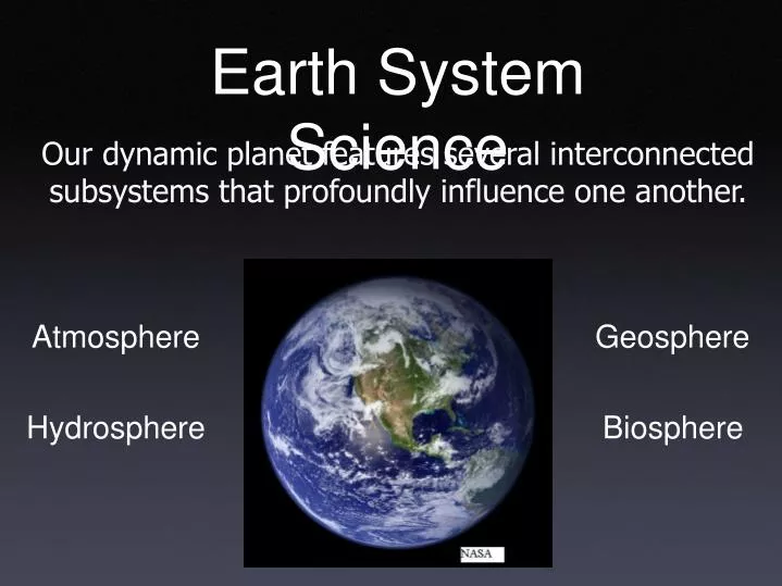 PPT - Earth System Science PowerPoint Presentation, Free Download - ID ...