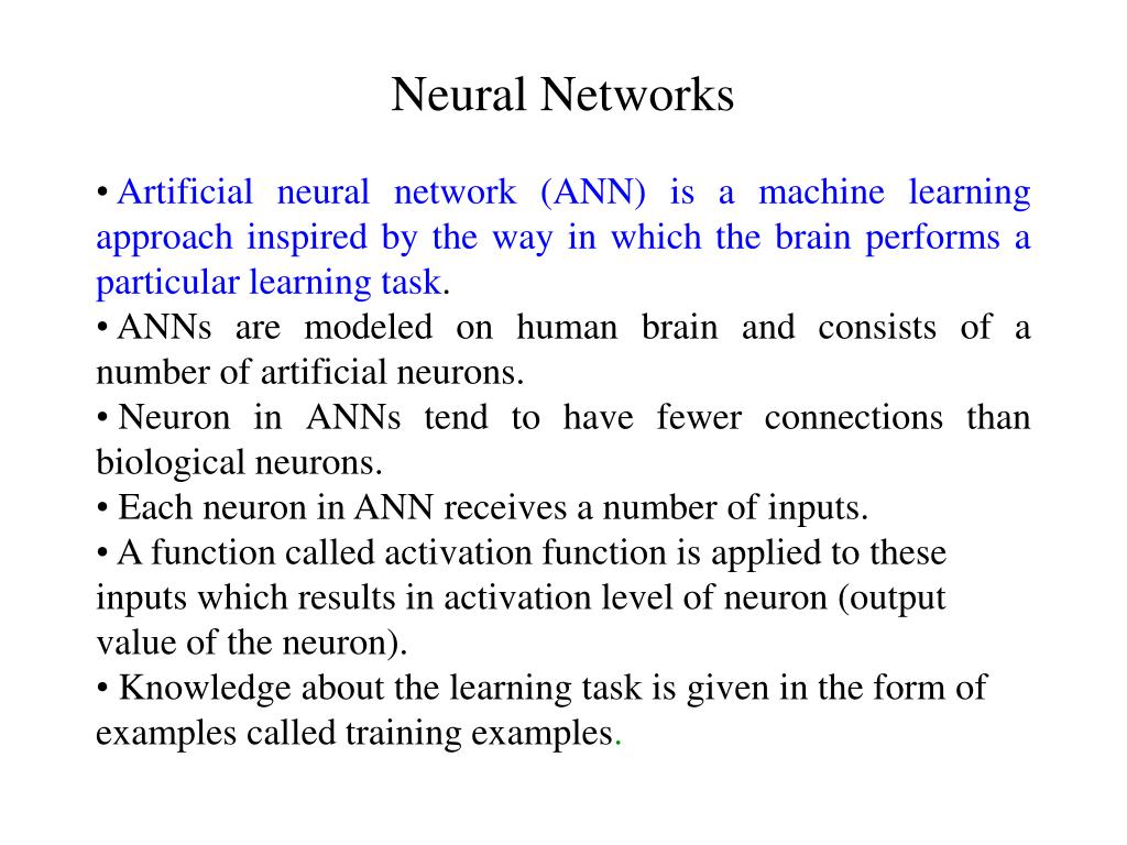 PPT - Machine Learning Chapter 4. Artificial Neural Networks