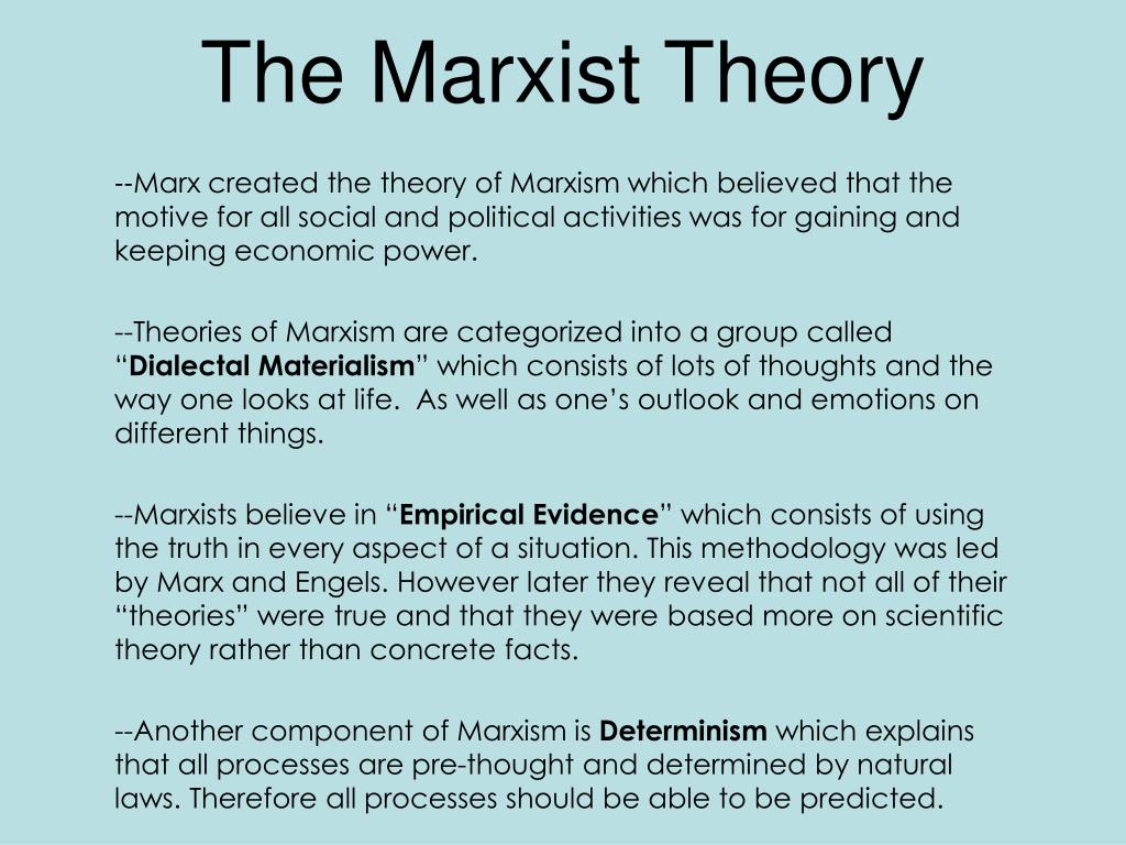 PPT Marxism PowerPoint Presentation ID 381345