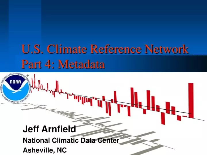 u s climate reference network part 4 metadata n.