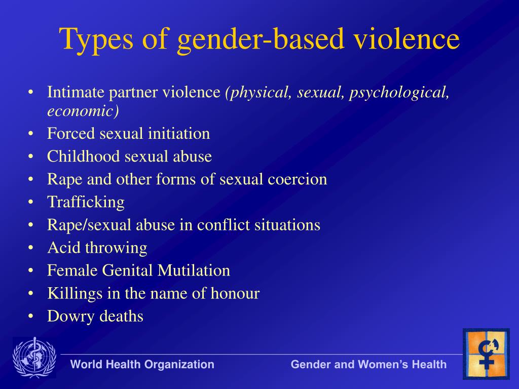 effects of gender based violence essay