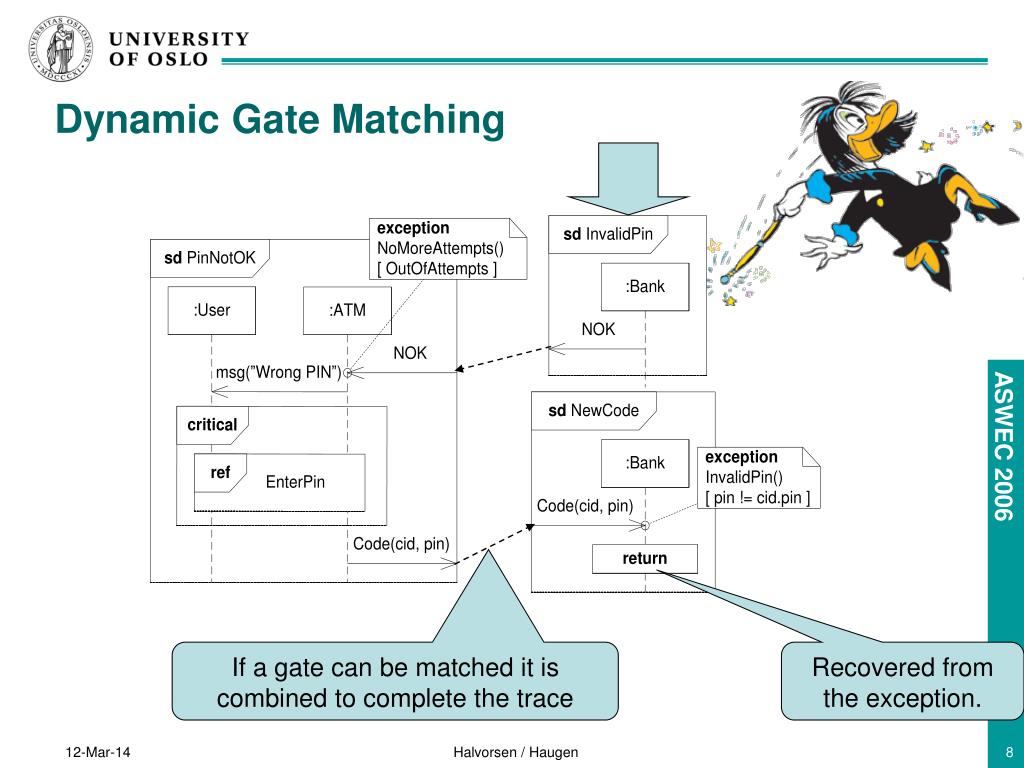 PPT - Proposed Notation for Exception Handling in UML 2 Sequence ...