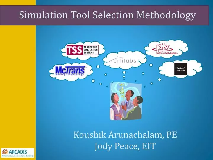 simulation tool selection methodology n.