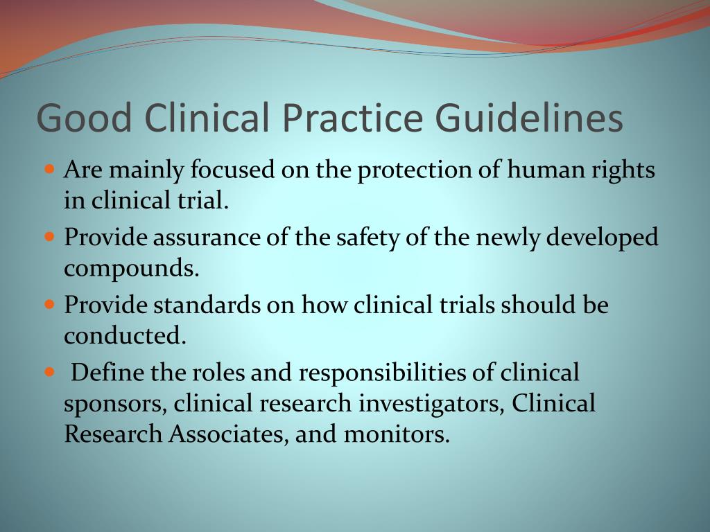 good clinical practice case studies