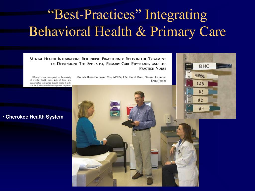 PPT - The Integration Of Behavioral Health And Primary Care PowerPoint ...