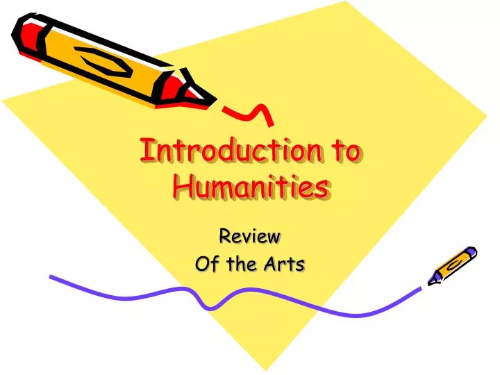 introduction to humanities n.