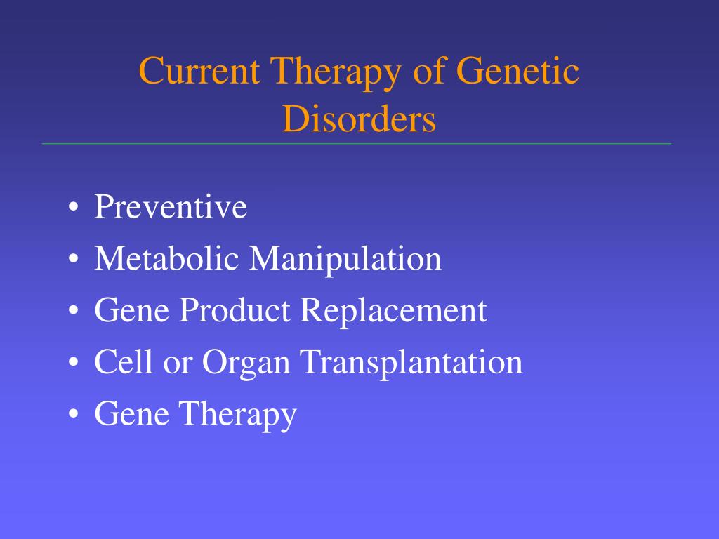 Genetic disorders ppt presentation