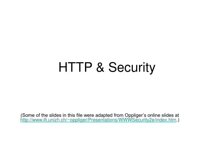 http security n.
