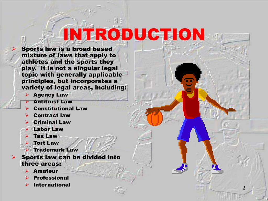 presentation on sports law