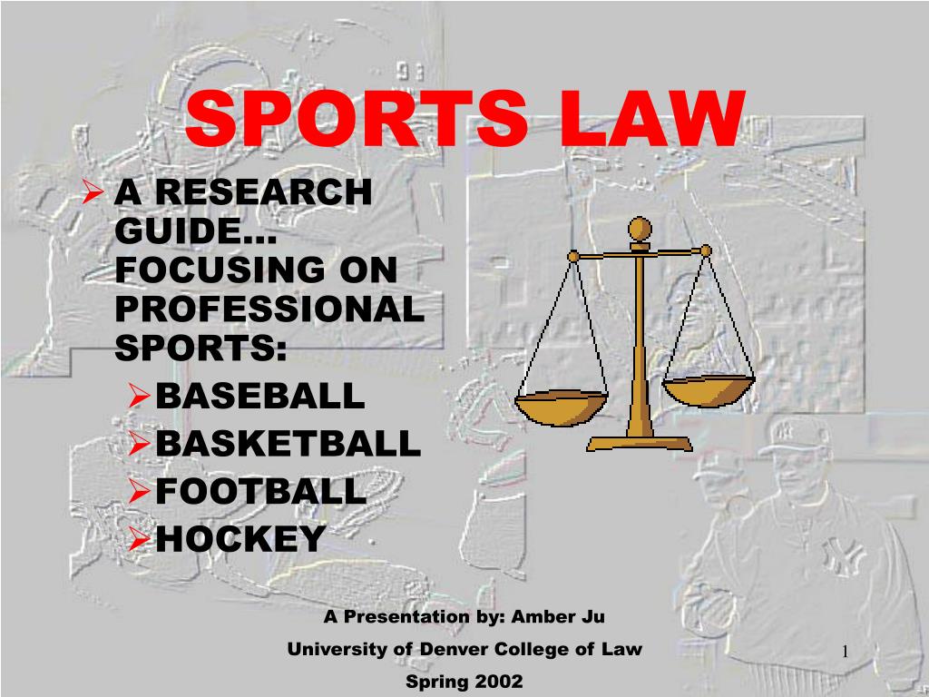 sports law essay
