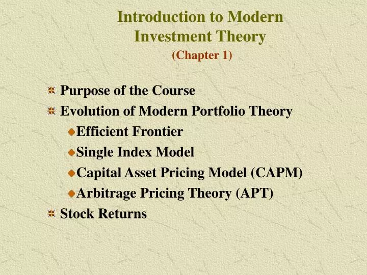the main features of and issues related to the modern portfolio theory This helps with some of these problems modern portfolio theory is inconsistent with main axioms of wikimedia commons has media related to portfolio theory. the main features of and issues related to the modern portfolio theory This helps with some of these problems modern portfolio theory is inconsistent with main axioms of wikimedia commons has media related to portfolio theory.