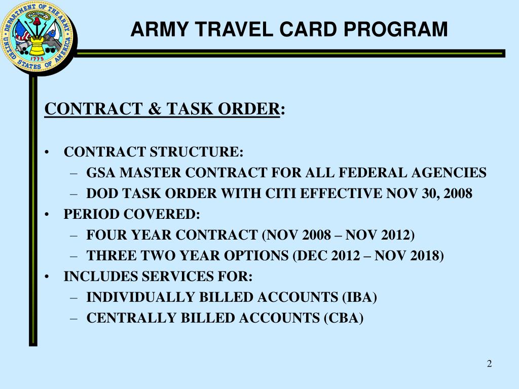 army travel calculator