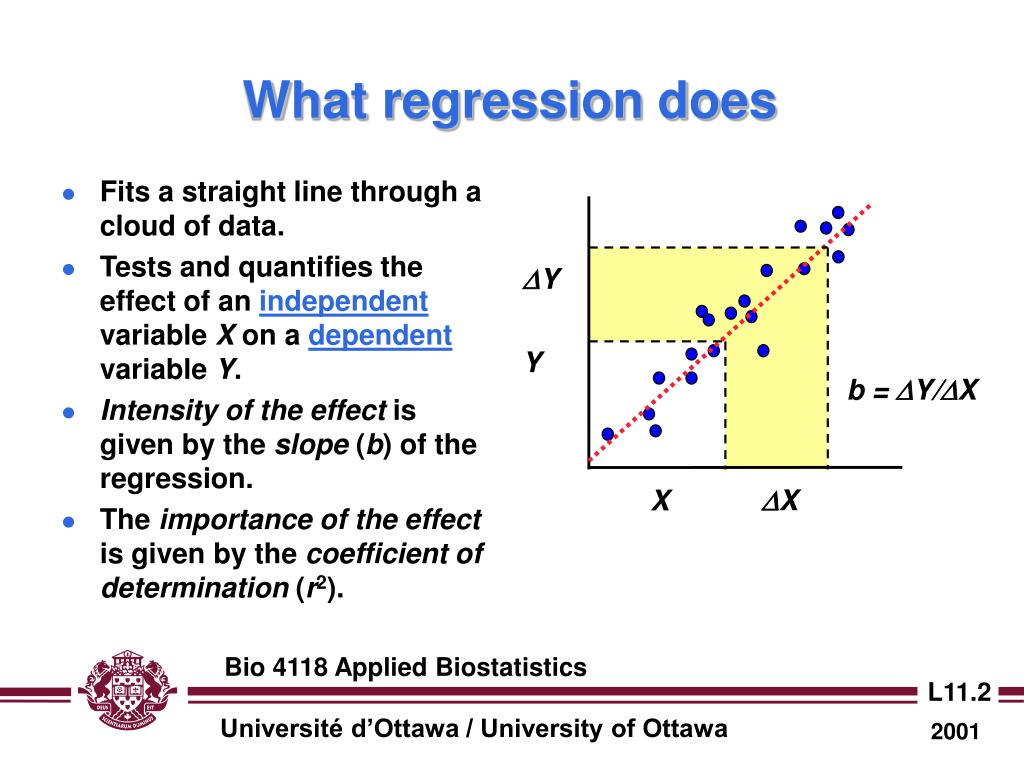 simple linear regression presentation