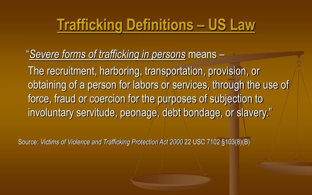 PPT - Sexual Trafficking: An Overview Of The Practice And Its ...