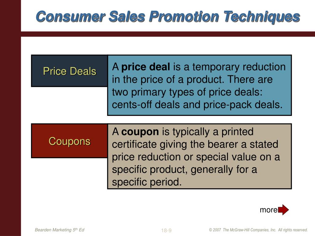 PPT - Consumer and Trade Sales Promotion PowerPoint Presentation, free ...