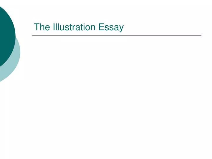 illustration essay outline illustration essay outline