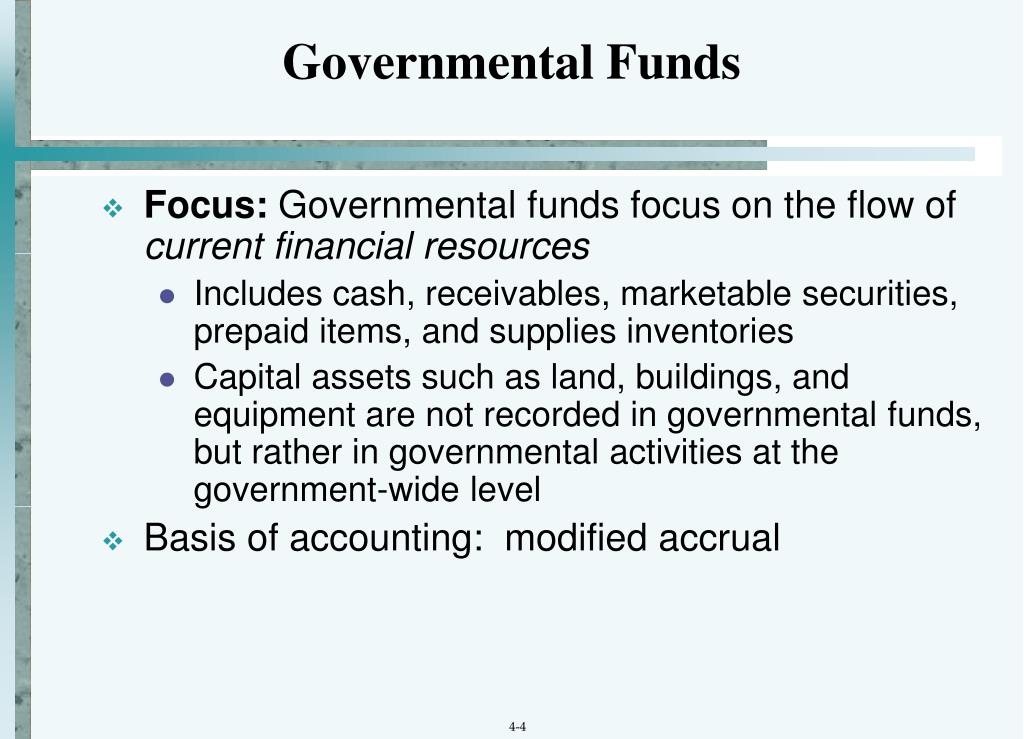 PPT Accounting for Governmental Operating Activities—Illustrative