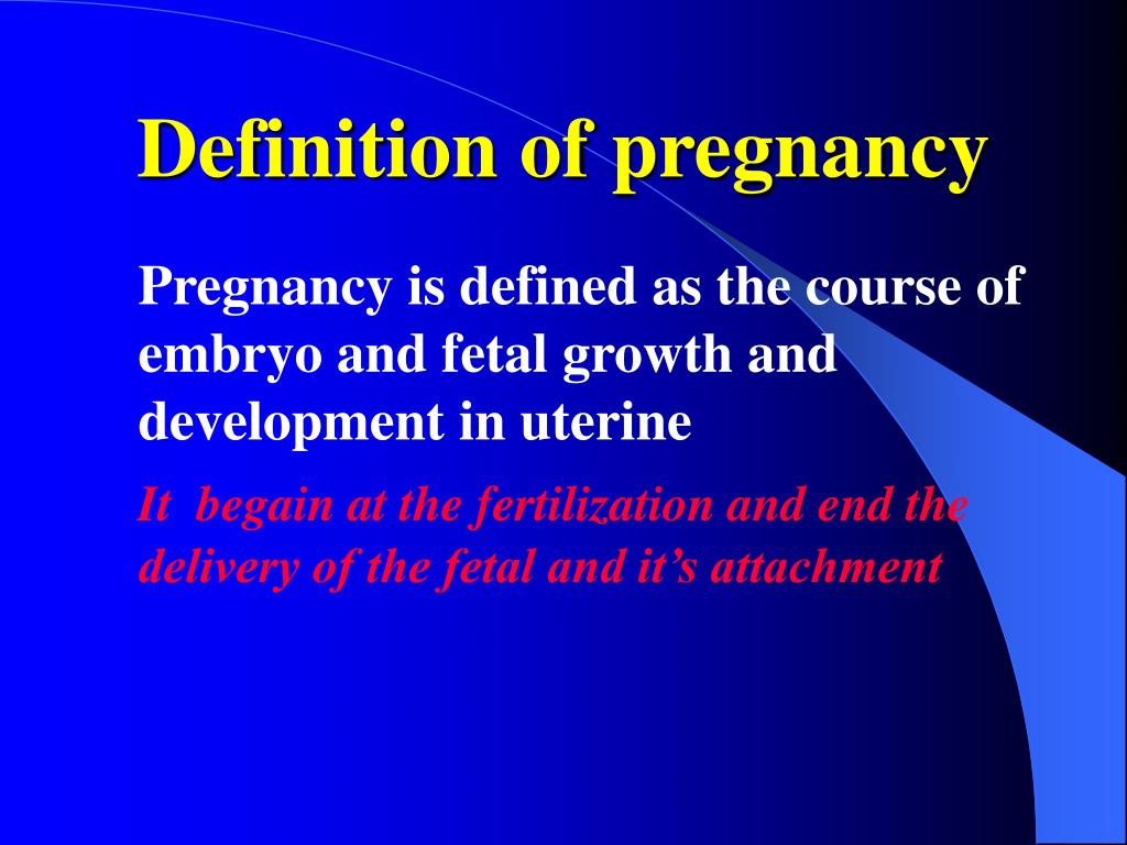 presentation definition pregnancy