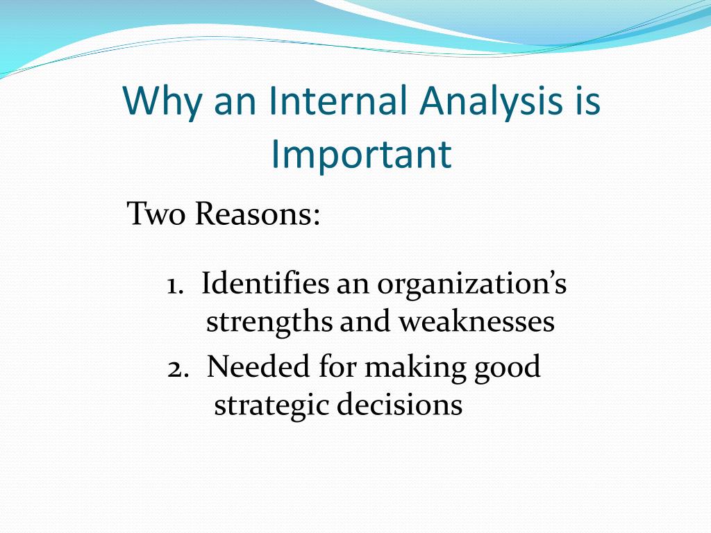 meaning of internal analysis in research