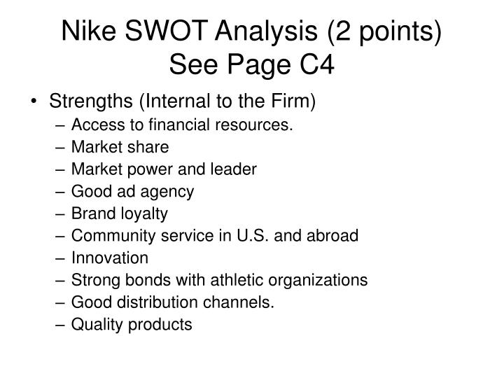 nike financial resources