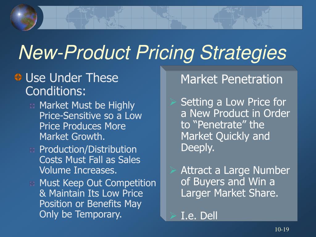 new product pricing strategy