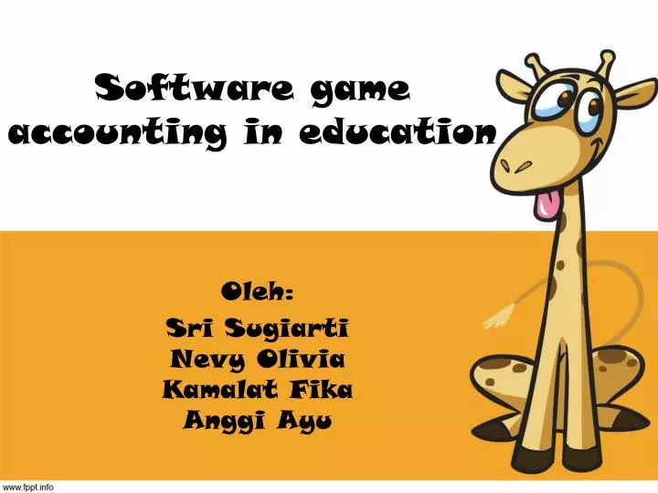 software game accounting in education n.