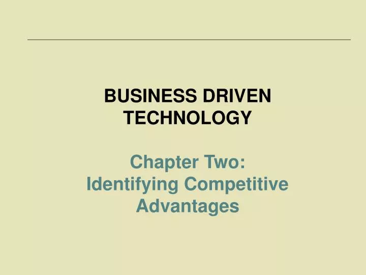 Technology Driven Business Definition Technology Driven Business Definition