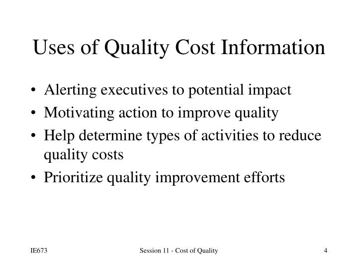 questions on cost of quality in Improving quality and value in the us health care system meaningful use of valid and widely available information on the quality and cost of health care. questions on cost of quality in Improving quality and value in the us health care system meaningful use of valid and widely available information on the quality and cost of health care.