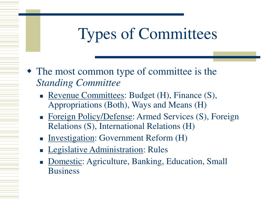 who controls committee assignments in congress