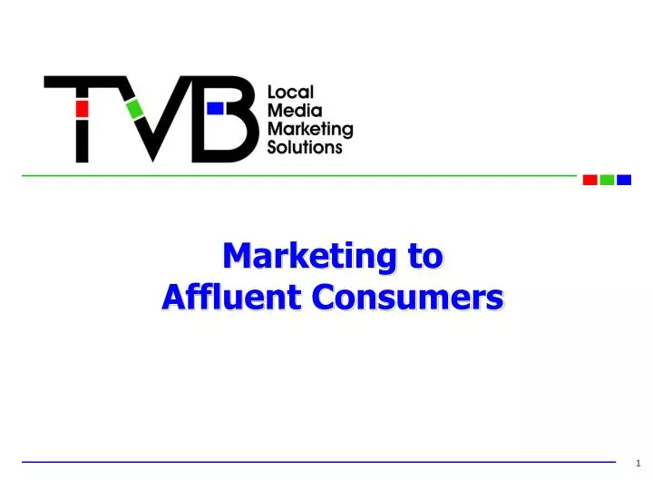 marketing to affluent consumers n.