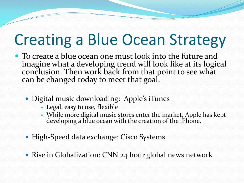 PPT - Blue Ocean Strategy: Reconstruct Market Boundaries PowerPoint  Presentation - ID:392246