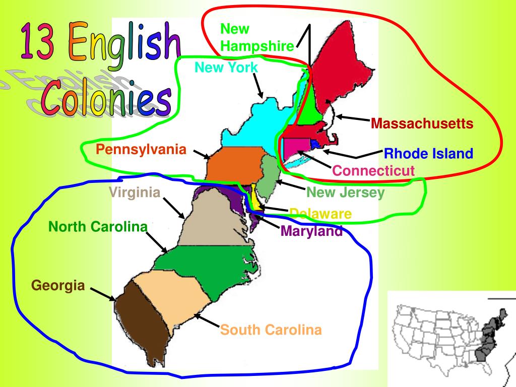 PPT The Thirteen English Colonies PowerPoint Presentation Free Download ID 392383