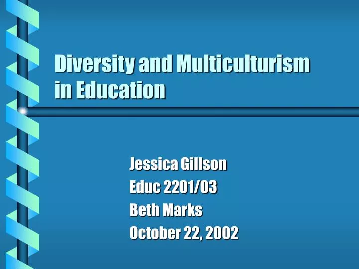diversity and multiculturism in education n.