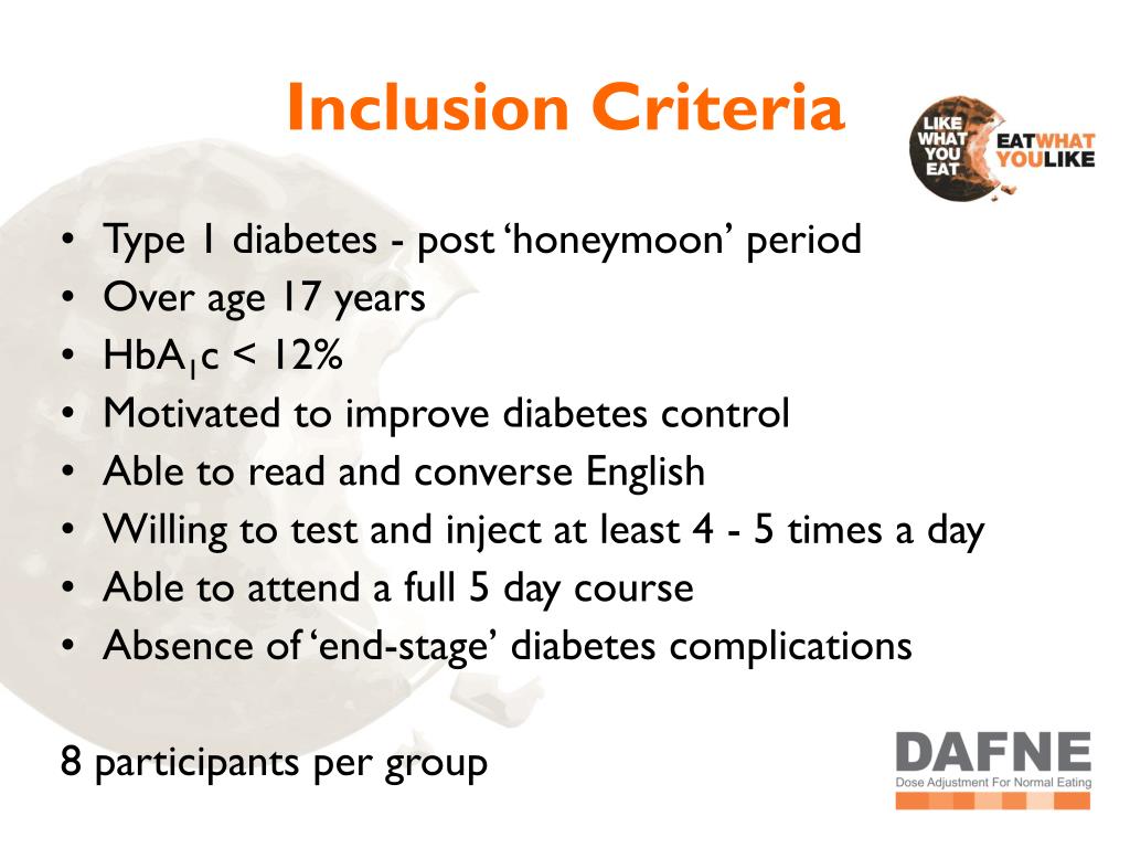 PPT An Insight Into Structured Education For People With Type 1 