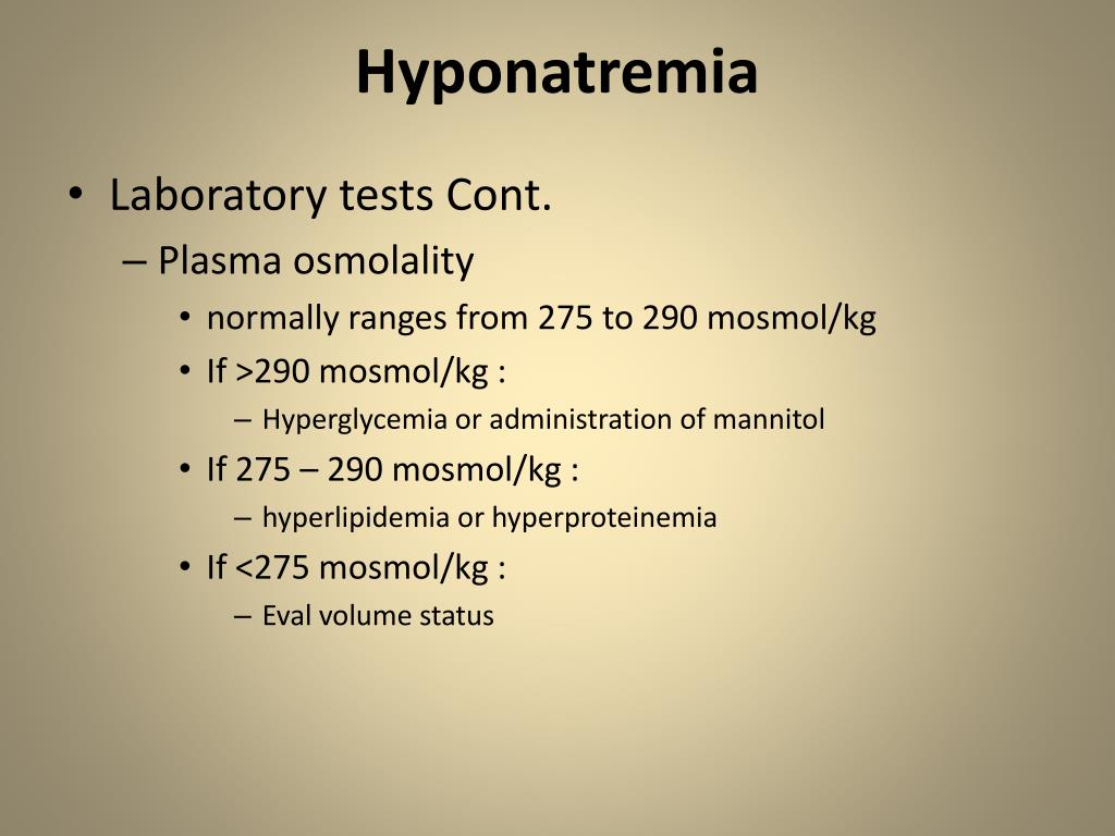 Hyponatremia Hyperglycemia Formula - vrogue.co